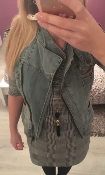 Veste en jeans sans manches Promod