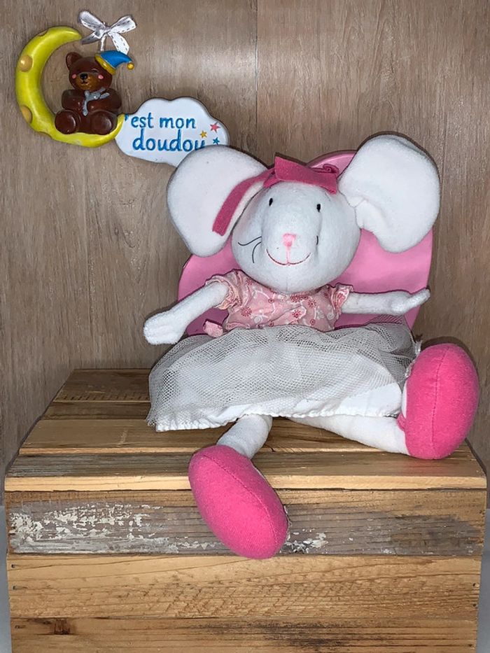 VB19 doudou souris 🐭 verbaudet