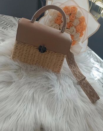 Sac à main en osier femme
