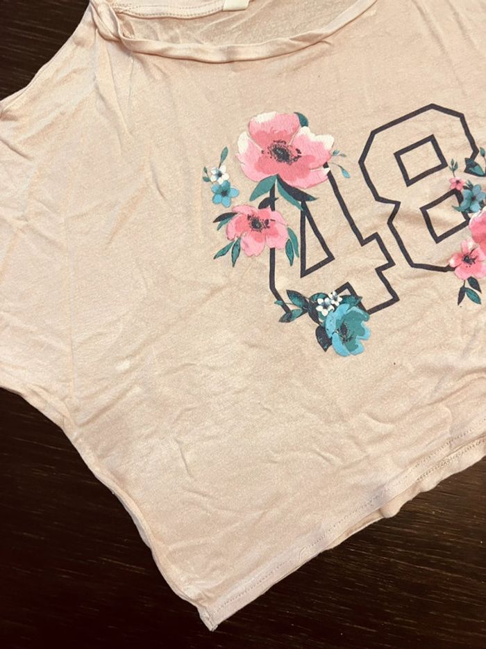 Crop top h&M avec noeud noue à la taille - photo numéro 5