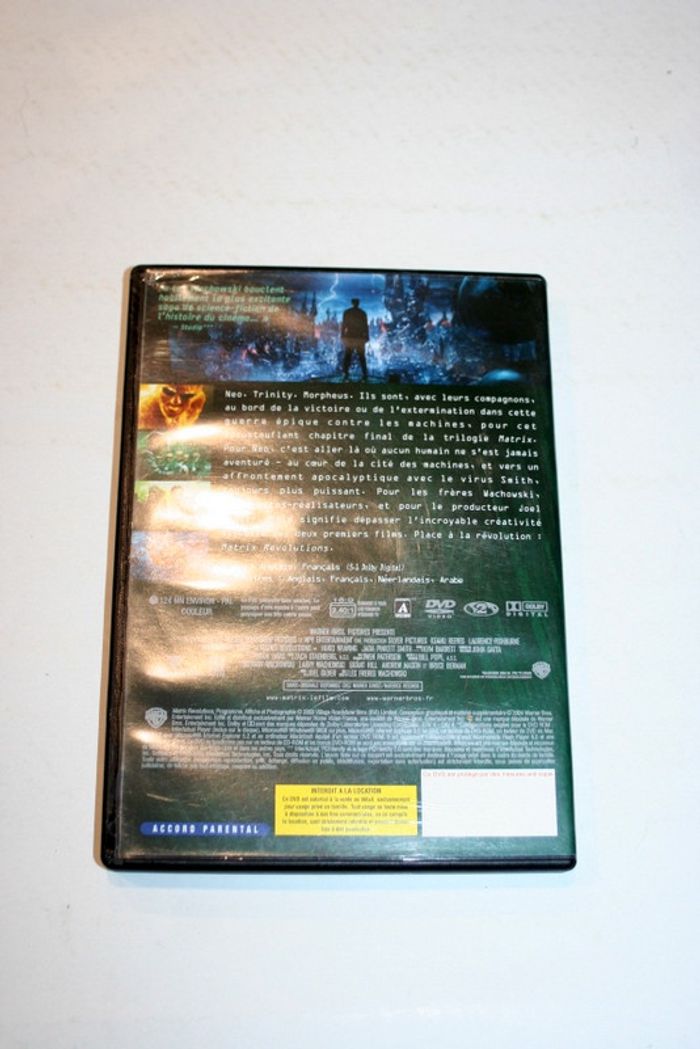 DVD Matrix Revolutions de Wachowski Andy - photo numéro 2