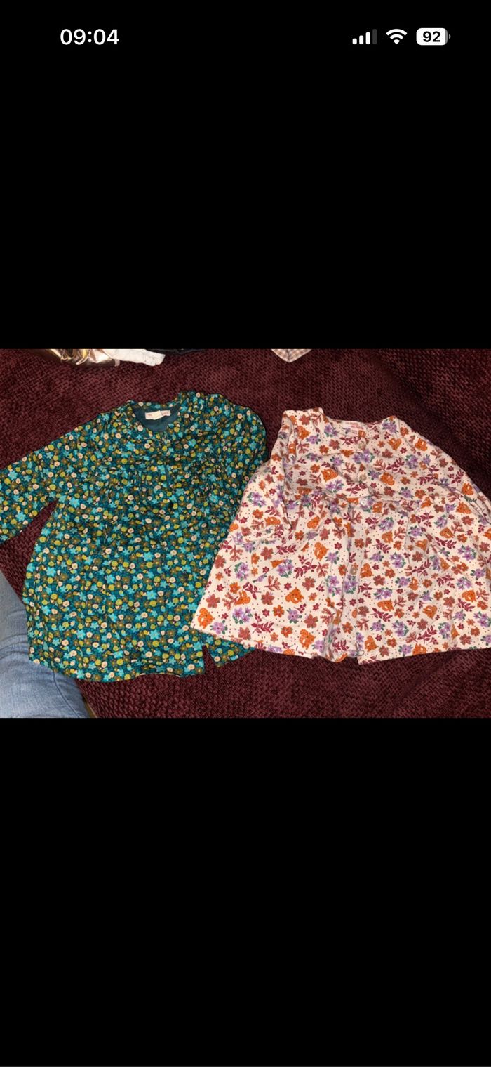 Lot 2 robes automne-hiver