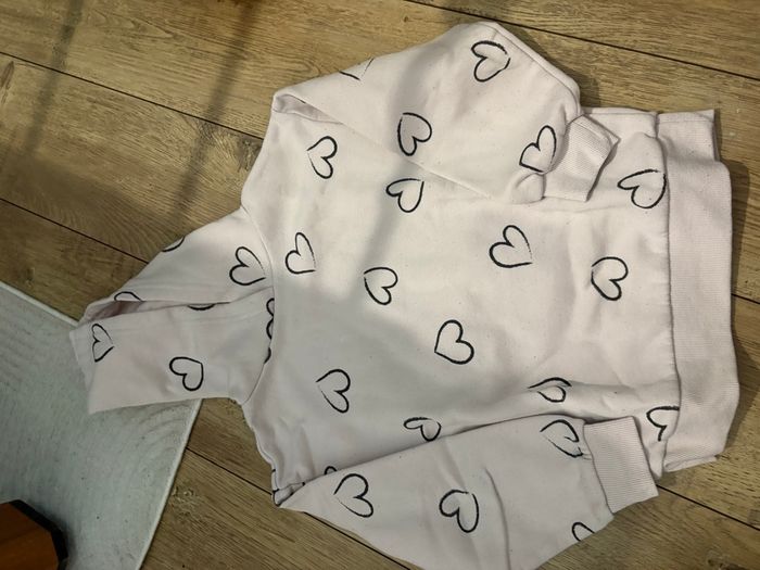 Sweat cœur 7-8 ans