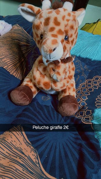 Peluche girafe