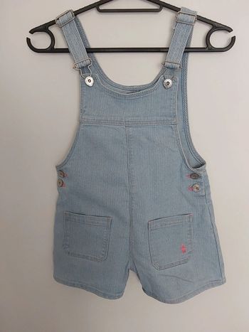 Salopette short okaïdi fille 8 ans