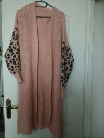 Gilet long en maille