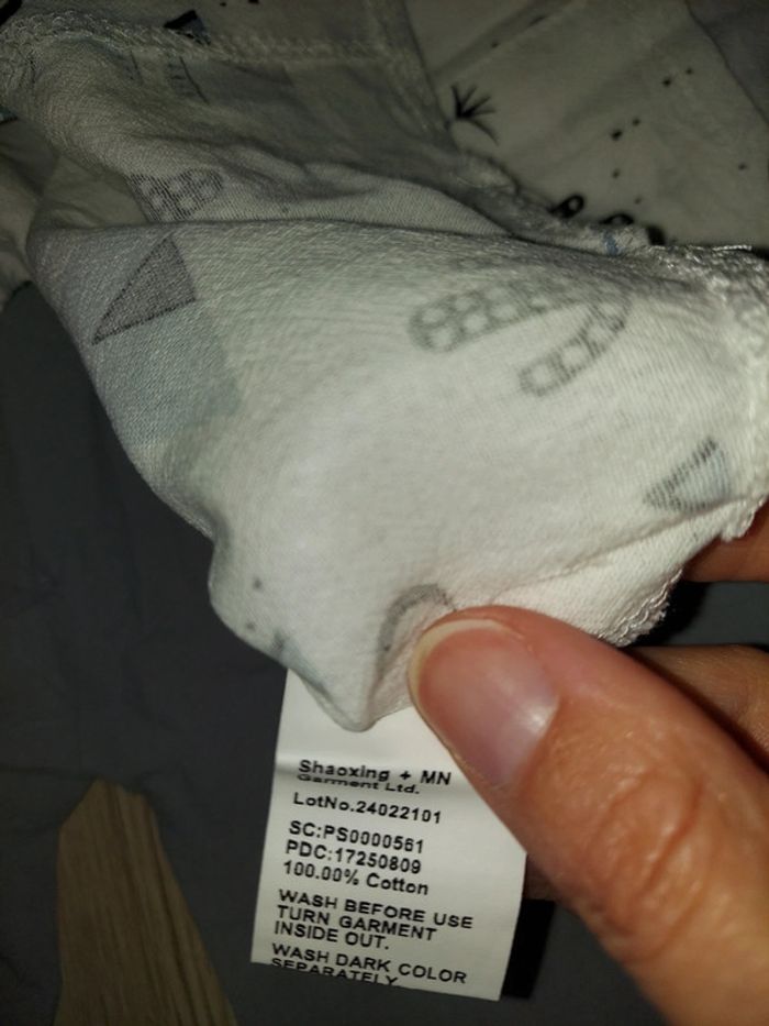 Ensemble chemise mc+ short 3 ans neuf - photo numéro 4