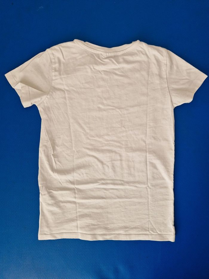 T-shirt blanc 8-9ans - photo numéro 4