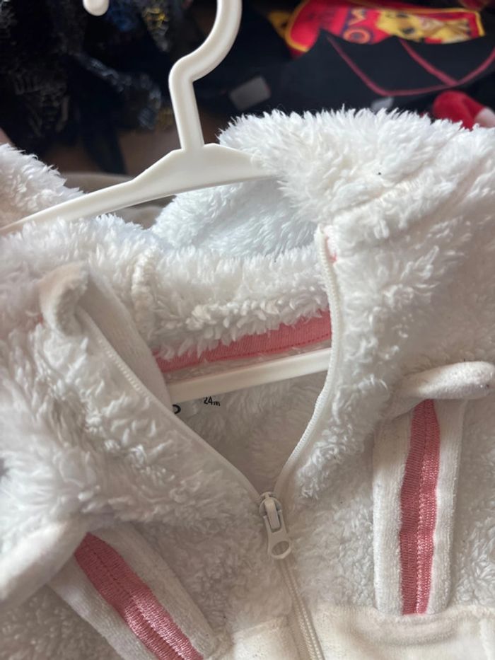 Pyjama déguisement lapin tout doux 24 mois gemo - photo numéro 4