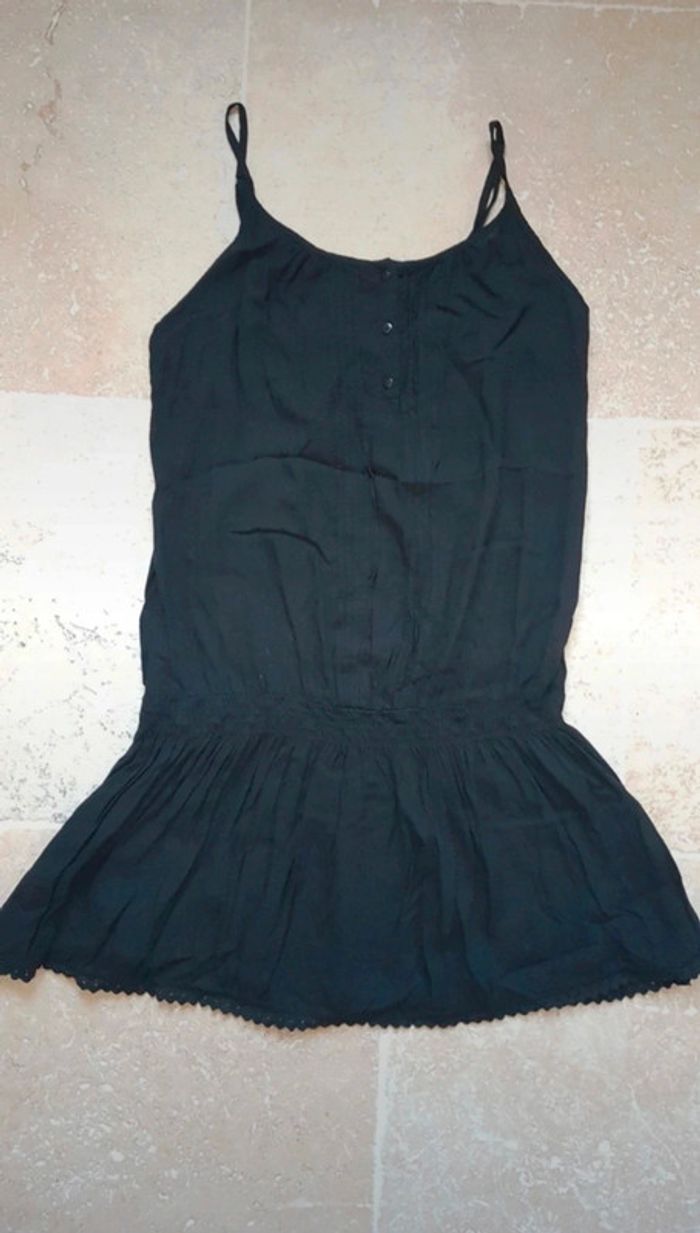 Robe Noire légère Viscose 40 - photo numéro 6