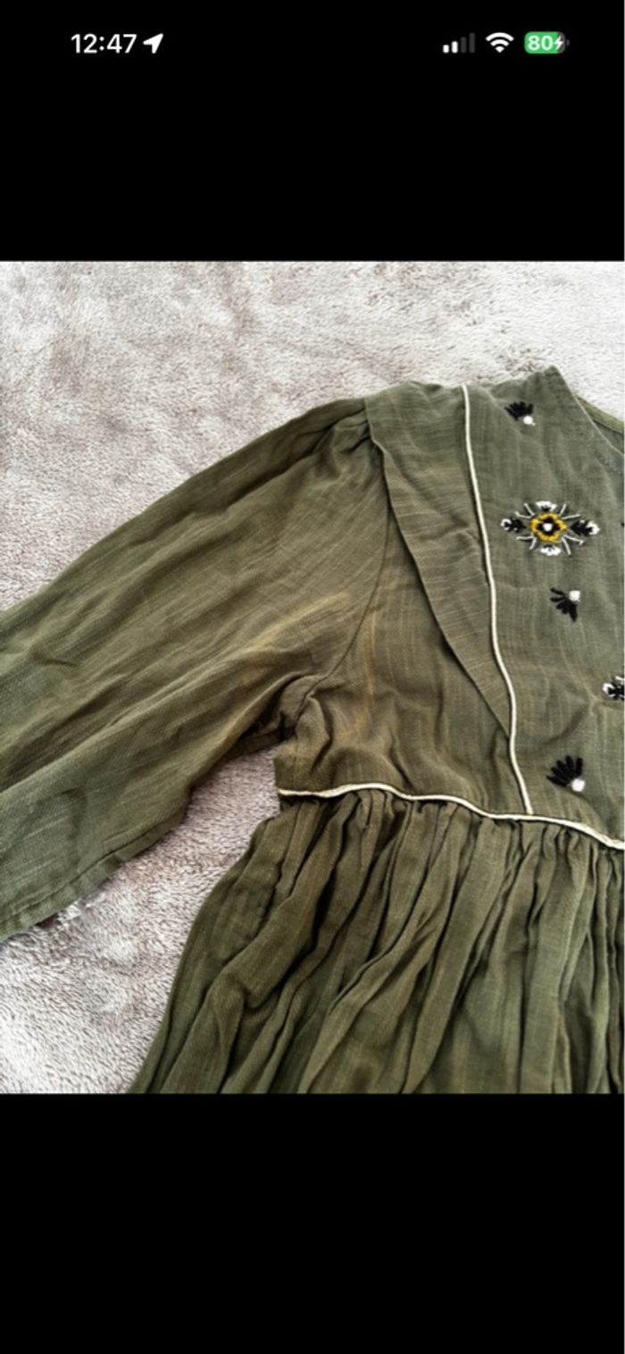 Robe verte
