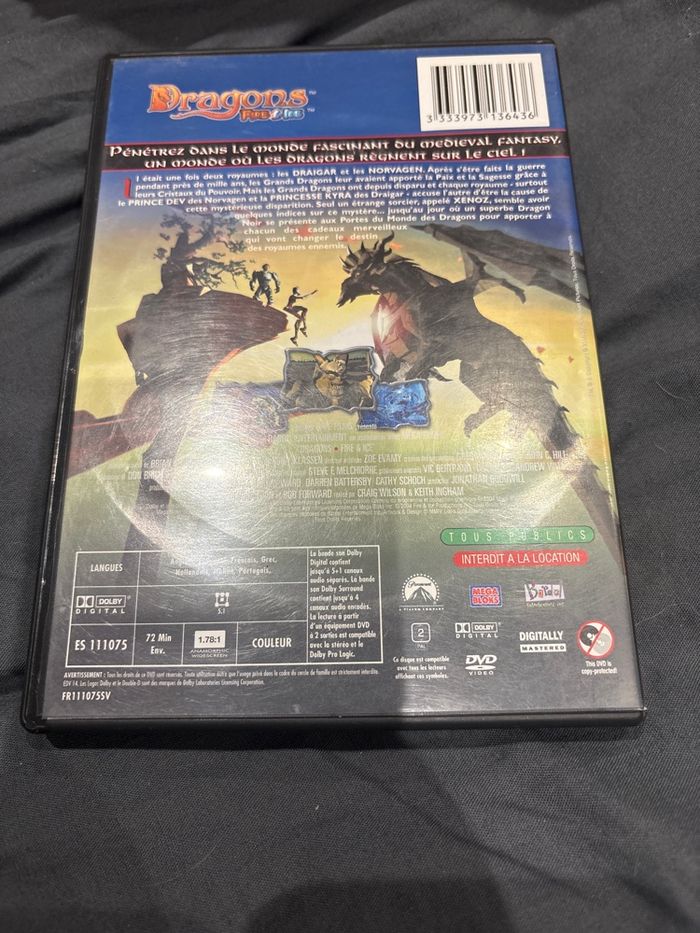 DVD dragons fire ice - photo numéro 2