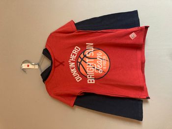 T-shirt manches longues garçon WE fashion style 2 en 1 - 5/6 ans (110/116 cm)