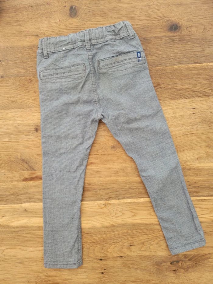 Pantalon chino slim - Okaïdi - 3 ans - photo numéro 3