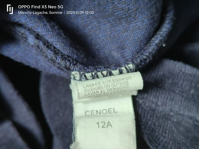 Haut de pyjama 12ans-150cm sergent major  Réduction jusqu'à -70% - photo numéro 3