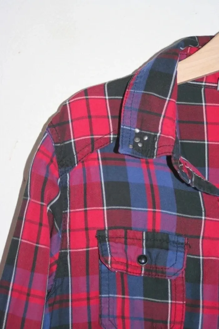 Chemise à carreaux marque Bilook de Kiabi 12 ans - photo numéro 2
