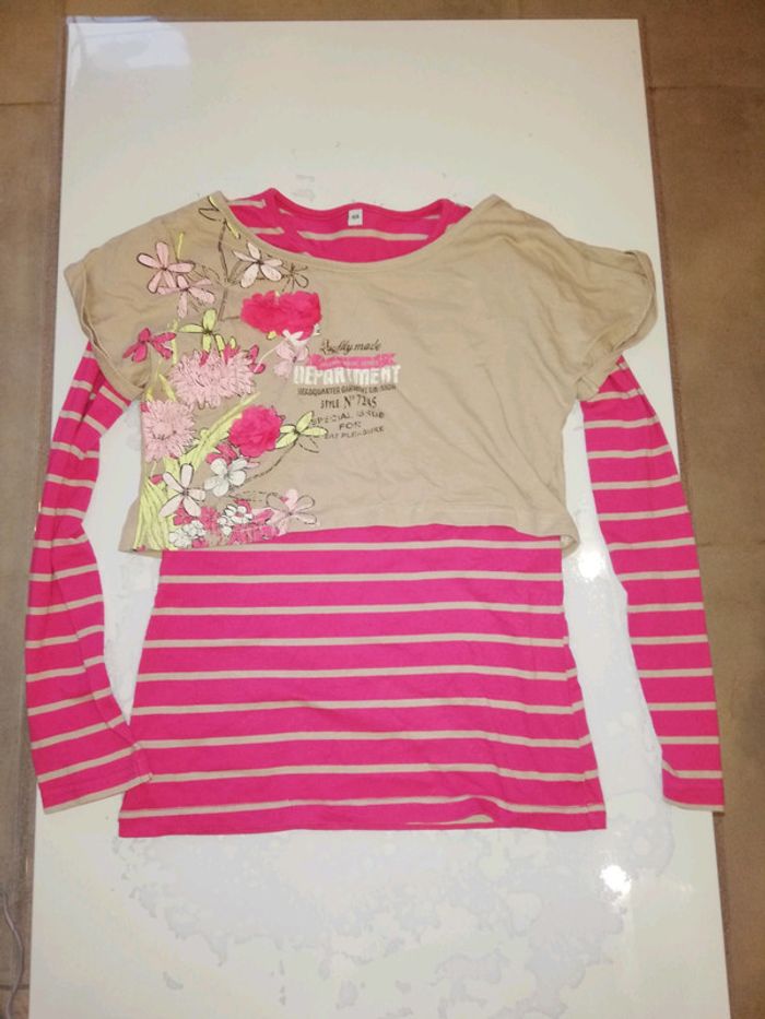 Lot tee shirt 10 ans - photo numéro 3