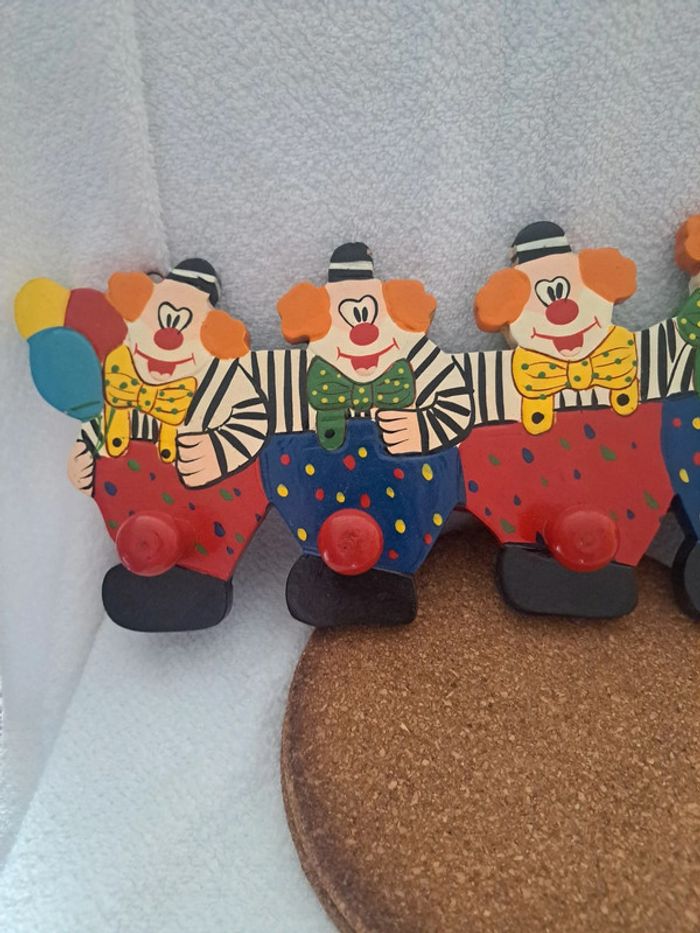 Porte manteau clown - photo numéro 3