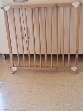 Barrière Sécurité Extensible en bois