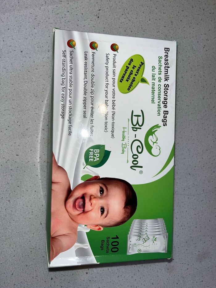 Sacs de conservation lait maternelle sans BPA - photo numéro 4