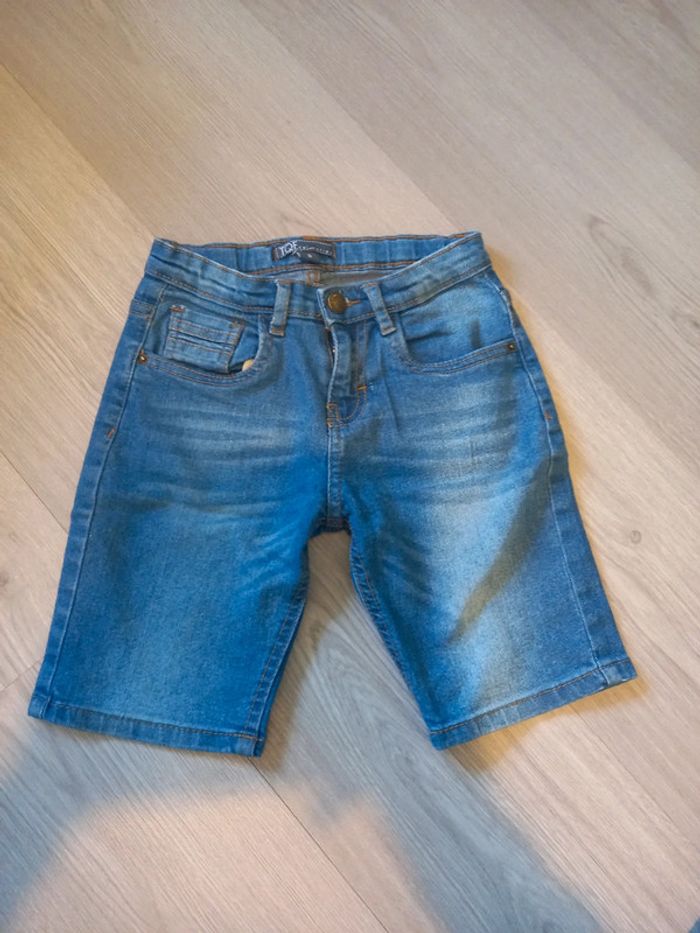 Short en jeans