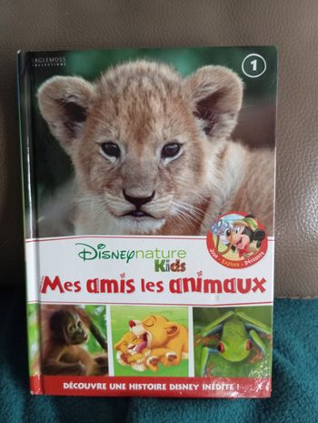 Livre n1 Disney nature kids mes amis les animaux