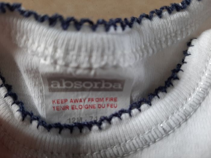 Lot de 2 bodys fille 12 mois - photo numéro 3