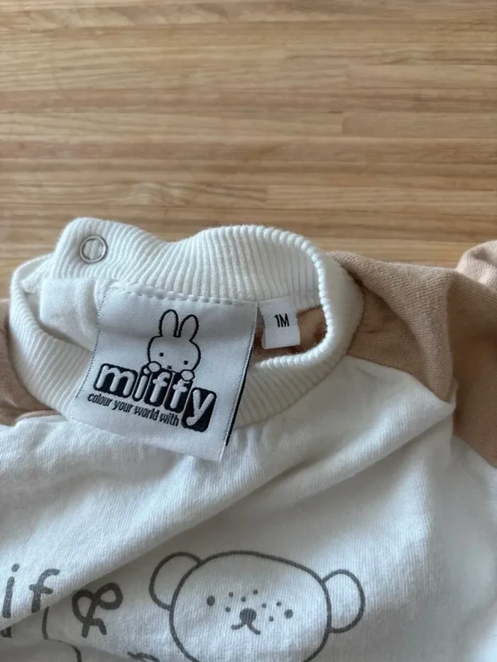 Ensemble Miffy 1 mois – porté 1 fois - photo numéro 3