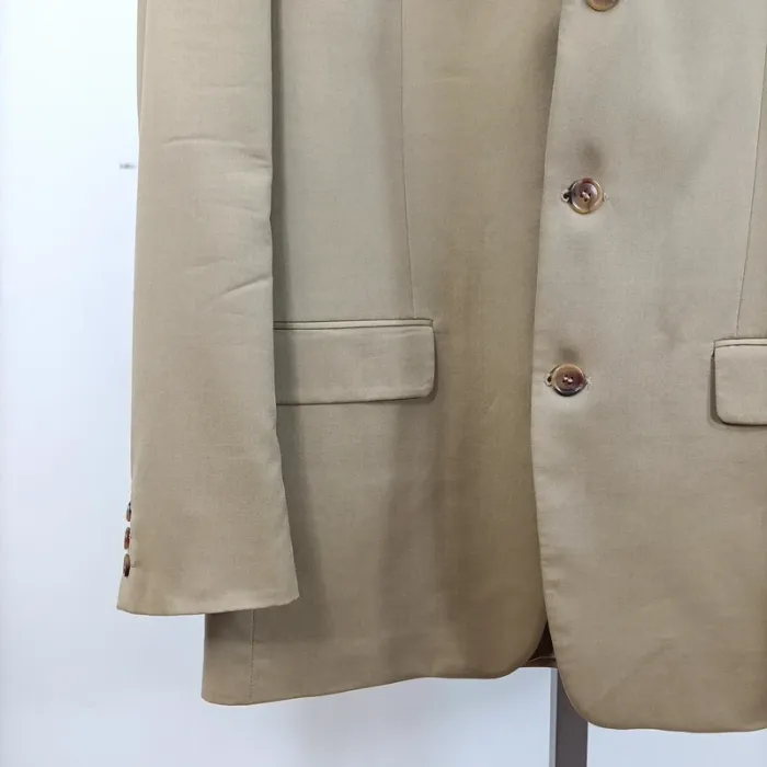 Ensemble costume veste + pantalon kaki - 52 estimé A483 - photo numéro 6