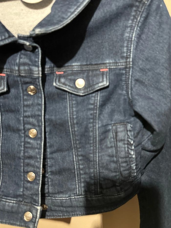 Blouson en Jeans doublé pour fille 8 ans Petit Bateau - photo numéro 2