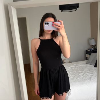 Combishort dos nu Asos