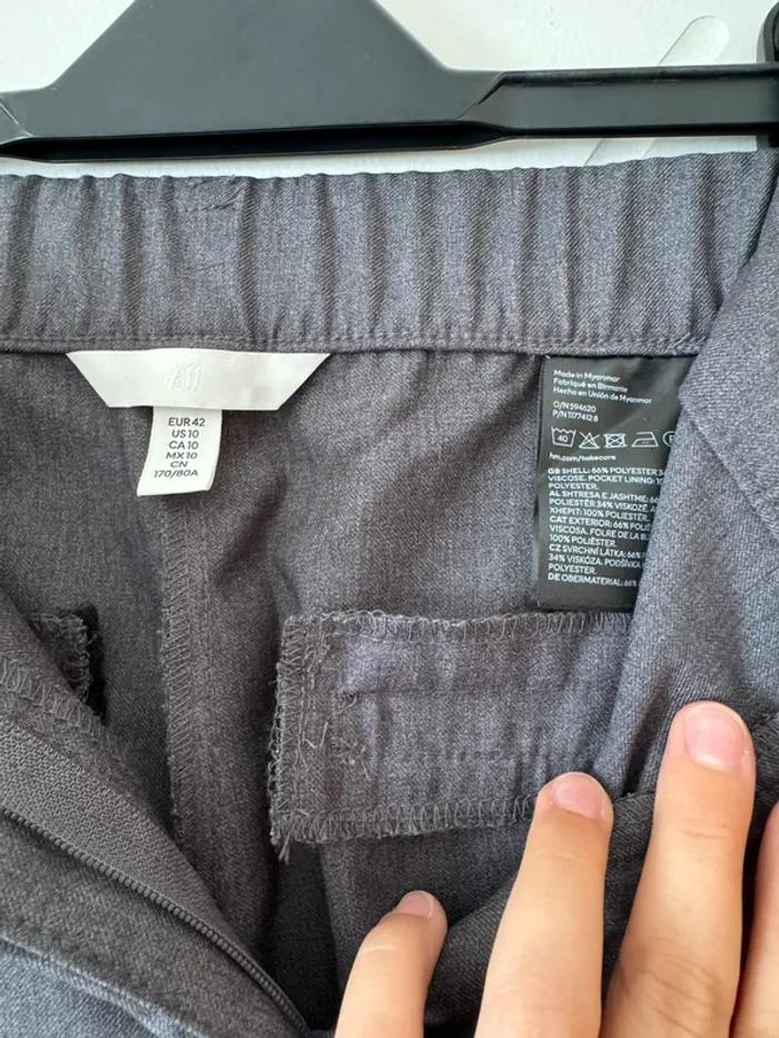 Pantalon gris H&M - photo numéro 3