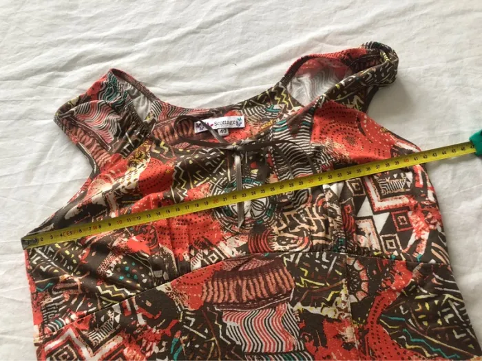 Robe été fluide scottage taille 40 L - photo numéro 6