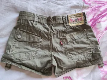 🌴 micro short kaki levi Strauss & co  vintage 🐍