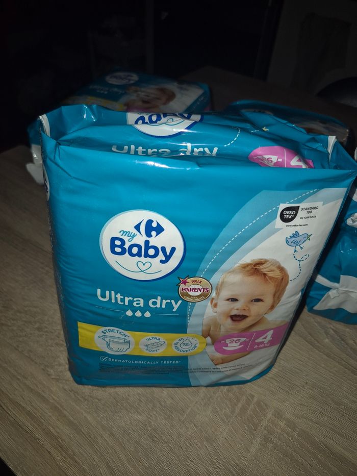 Paquet de couche my baby taille 4 neuf - photo numéro 2