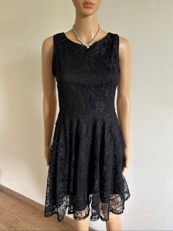 Robe noire en dentelle sans manches Choklate taille S TBE