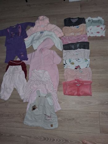 Lot vêtements bébé fille 3 mois