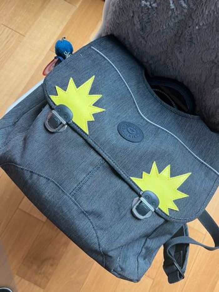 Cartable Kipling Glitter Blue - photo numéro 2