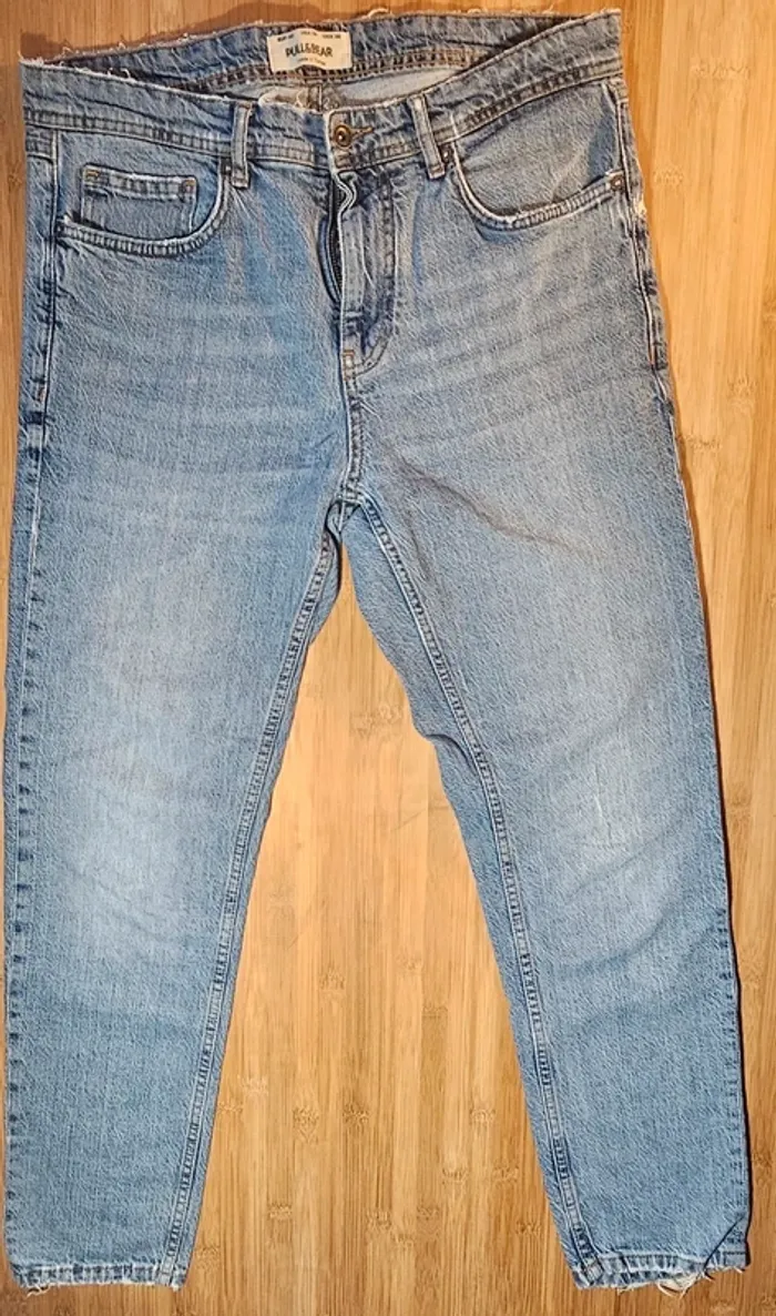 Pantalon jeans Pull & Bear - photo numéro 3
