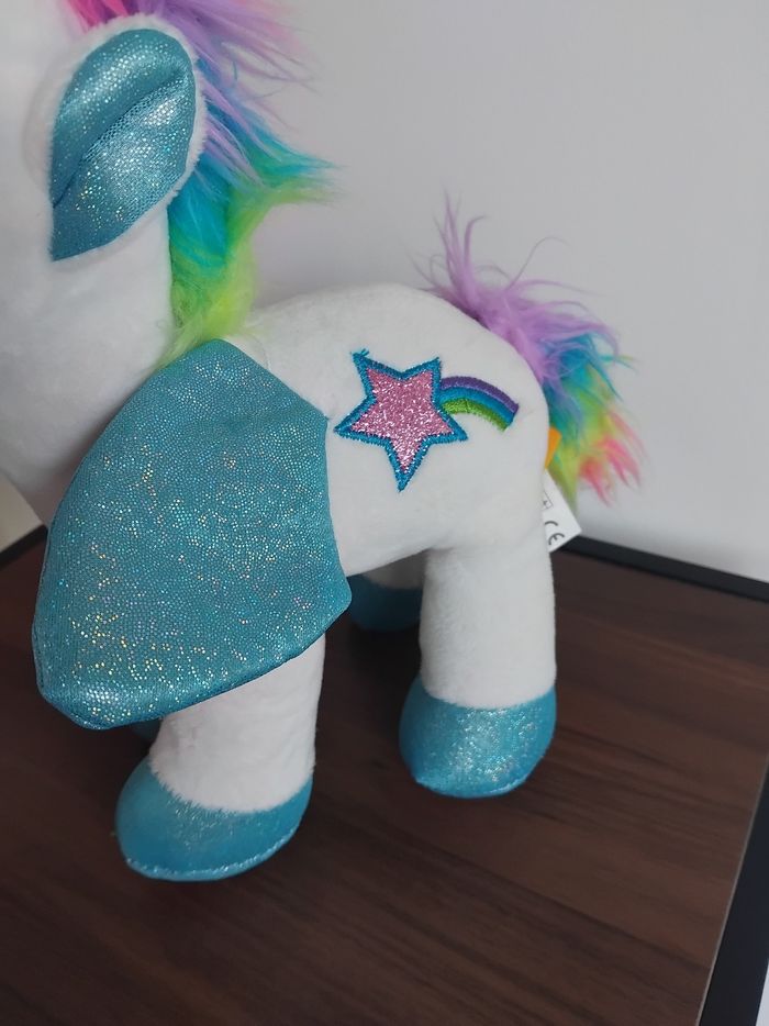 Peluche licorne 24 cm Fizzy - photo numéro 2