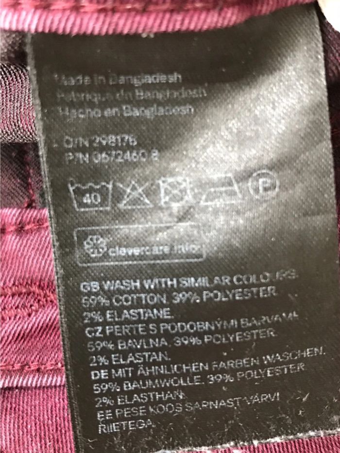 Jeeging prune Fille 9 Ans - photo numéro 6