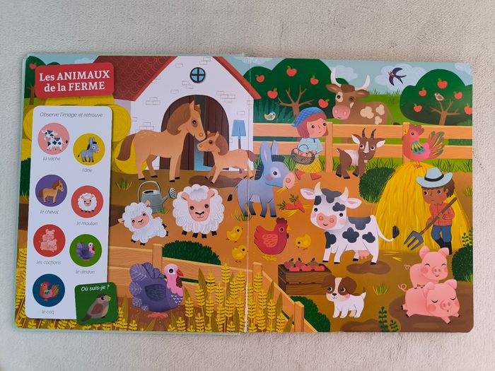 Livre Cherche et trouve chez les animaux Auzou - photo numéro 4