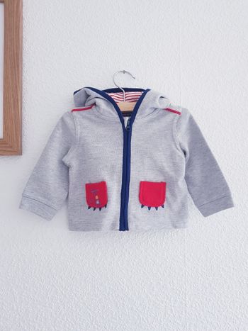Sergent Major - Pull / gilet zippé avec capuche - Tigre - Neuf !