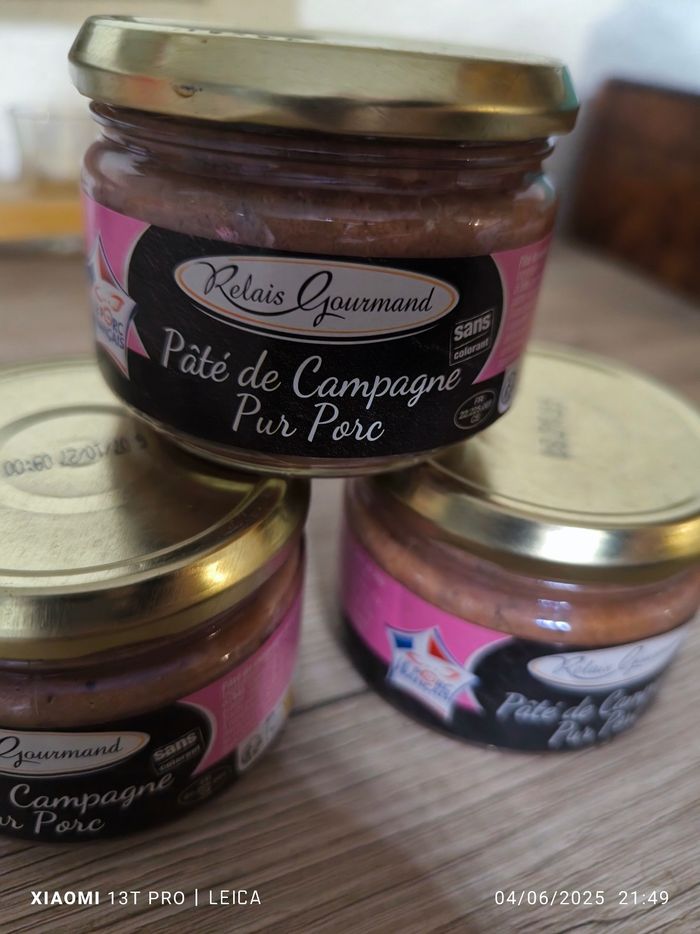 Lot pâté de campagne pour porc - photo numéro 2