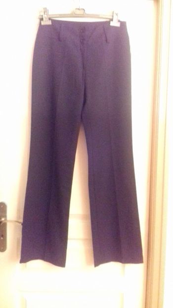 Pantalon à pinces noir, 40