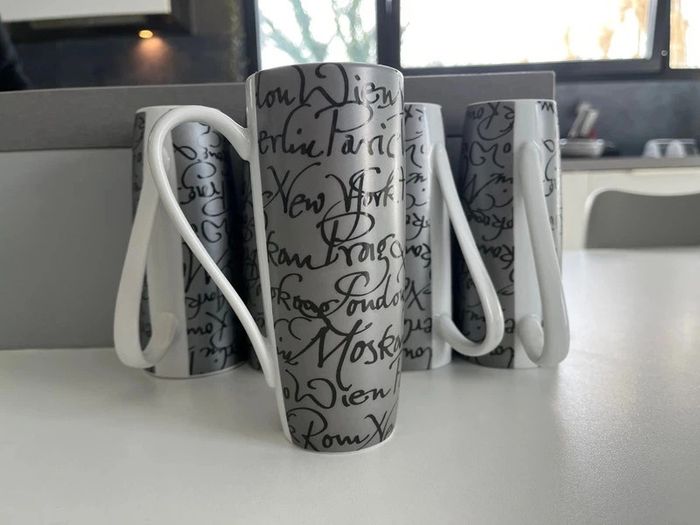 Lot de 5 tasses à café coffee bar By Konitz - photo numéro 2