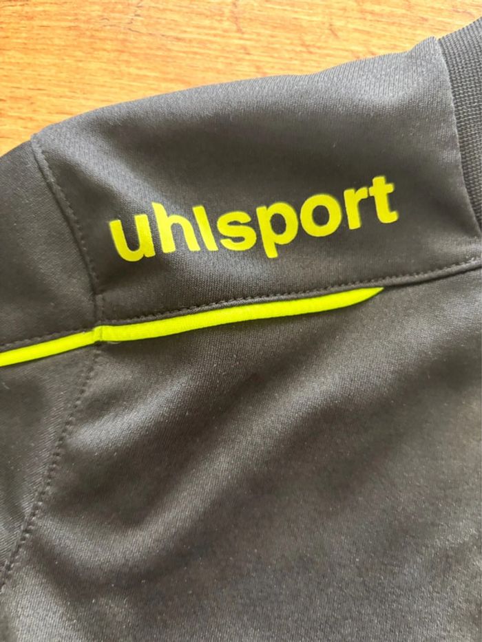T-shirt manches longues gardien foot Uhlsport taille 14 ans - photo numéro 3
