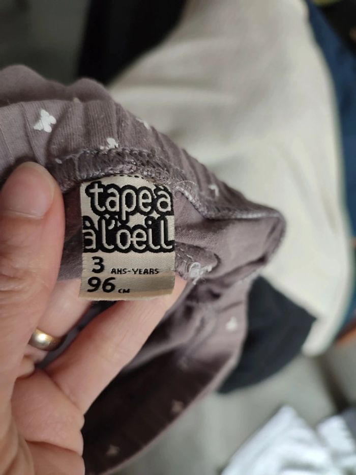 Pyjama en coton 3 ans fille tape à l'oeil - photo numéro 9