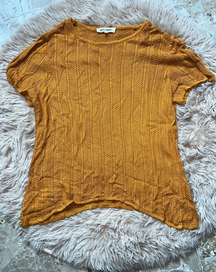 T-shirt moutarde - photo numéro 2