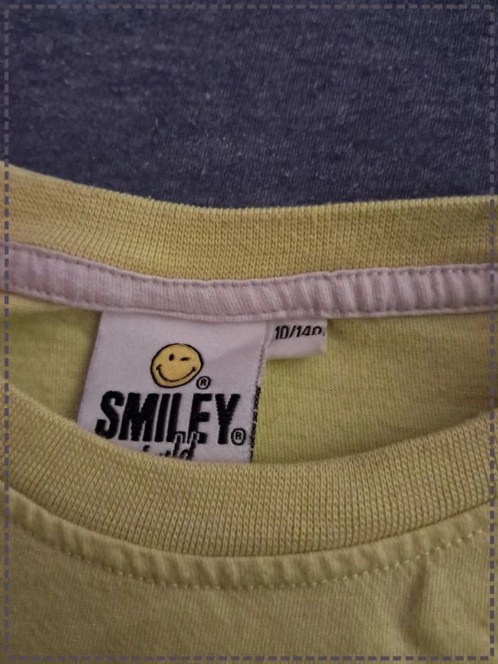 T-shirt Smiley 10ans - photo numéro 4